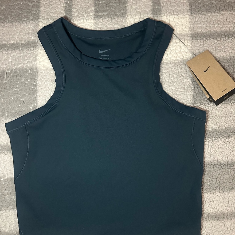 Nike Women's Dark Blue Tank Top